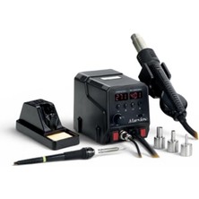 Marxlow ZD-8922 2'si 1 Arada Smd Sıcaklık Kontrollü Hava Üfleme ve Lehimleme Istasyonu
