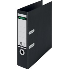 Recycle Klasör 180° A4, Siyah, 10180095, Blue Angel Sertifikalı, Tamamen Geri Dönüştürülebilir