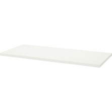 Lagkapten Çalışma Masası Tablası, Beyaz Beyaz 140X60 cm