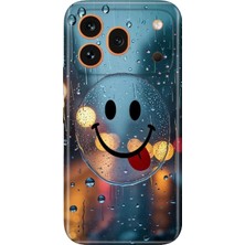 Honor 600 Pro 5g ile Uyumlu Smile Rain Temalı Desenli Darbe Emici Silikon Kılıf
