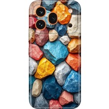 Honor 600 Pro 5g ile Uyumlu Kılıf, Kayalıklar Temalı Desenli, Darbe Emici Silikon