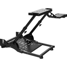 Happy Trend A10 Gaming Steering Wheel Stand – 11KG Foldable And Adjustable Racing Wheel Stand V99, V10 Ultra, Vd4, Vd6; For G29, G920, G923; For G29, G920, G923; For T300, Tgt, Tspc, T500; For R3, R5