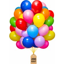 Happy Trend Adet Renkli Balon Karışık Renk Parti Doğum Günü Kutlama Özel Günler