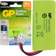 Happy Trend T436 2.4V-500MA Sıemens Gıgaset 2li Kablolu Telsiz Telefon Pili