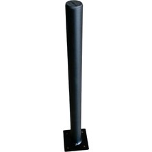 Happy Trend Çanak Anten Montaj Ayağı, Metal Duvar Bağlantı Aparatı Düz Ayak Üzün 70 cm Balkon Beton