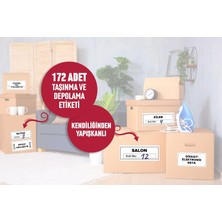 Happy Trend Adet Yapışkanlı Koli Etiketi Kırılabilir Etiketleri ve Depolama Ev Taşıma ve Taşınma Malzemeleri