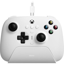Happy Trend Ultimate 3-Mode Controller, Hall Effect Joysticks, Pro Back Buttons, Wired Only For Xbox Series X|s & Xbox One, Compatibility With Apple, Windows & Android, Officially Licensed (White)