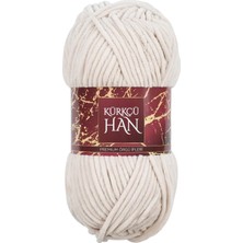 Happy Trend Han Kadife 100GR 95MT El Örgü Ipi (Fildişi 245)