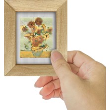 Happy Trend Ayçiçekleri (Sunflowers) Çerçevesiz Minyatür Etamin Seti