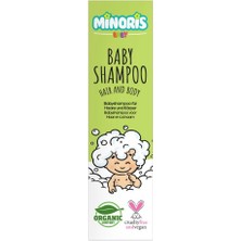 Minoris Baby Organik Bebek Saç ve Vücut Şampuanı 400 ml