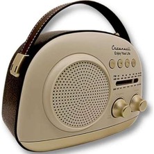Happy Trend Bluetooth Retro Radyo Arizona Serisi/grey Gri