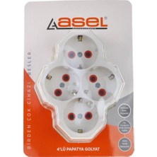 Asel 4 Lü Papatya Golyat Vakumlu 300 0313 1 Adet