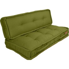 Tr 2'li Yer Minderi 60X120X14 cm Palet Minderi, Bahçe Minderi, Oturma Minderi, Balkon Takımı Mind