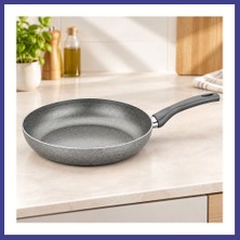 Bezos Granit Tava 30 cm Tek Saplı Mrl