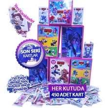 Bambapaw Efsane 42. Seri Brawl Stars Oyun Kartı - 150 Paket (450 Adet Kutulu) Brawl Stars Kart