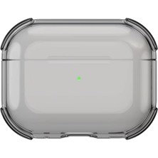 sbodurhome Apple Airpods Pro 3 (3.nesil) Crystal Kılıf - Siyah