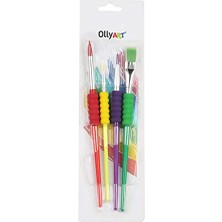 Toptan Budur Ollyart Blisterli Fırça Seti 4'lü