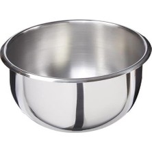 Toptan Budur 25 cm Büyükboy Çelik Tas Paslanmaz Çelik Oval Taban Mayonez Tenceresi Ev Tipi Çelik Çırpma Te