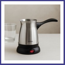Bezos Elektrikli Cezve Türk Kahvesi 500 ml 6 Fincan Çelik Mrl
