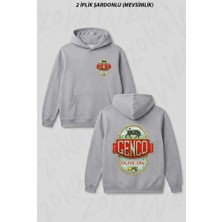 Zoka Wear The Godfather - Genco Olive Oil Co Ön Arka Baskılı Kapüşonlu Sweatshirt