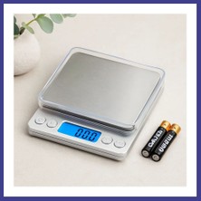 Bezos Mini Hassas Tartı 3000G/0.01G (Şeffaf Kapak, Pilli) Mrl