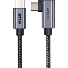 Unitek Unıtek Type-C Hızlı Şarj 90D 2mt 100W(C14123BK-2M)