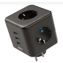Myg Plus Termal Akım Korumalı 3 USB Girişli Priz ile Güvenli Elektrik Kullanımı