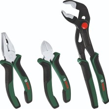 Şanal Bosch Home And Garden Pense Seti 3 Parça Premium (Pense, Yan Keski, Boru Anahtarı)