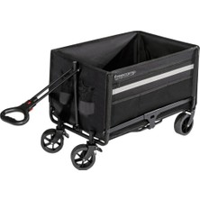 Freecamp Nest 300 Kilit Tekerli Wagon Araba Siyah Unisex Kamp Arabası