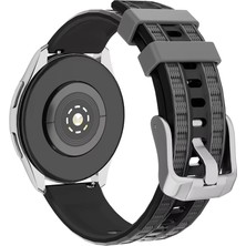 TKÇ Huawei Watch Gt 5 Explorer Duo Kordon - Siyah Ab