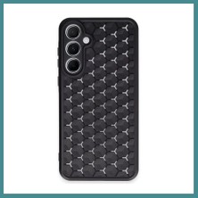 Bezos Samsung Galaxy A55 5g Uyumlu Kılıf Petek Silikon Kapak - Siyah Mac