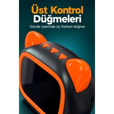Zenviaa Mey Ithalat® Bluetooth Hoparlör Ekranlı Saat ve Alarm Özellikli ZNV20296545