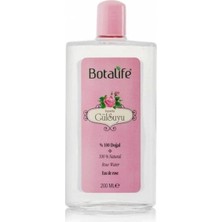 Tr Gül Suyu Naturel 200ML Cam Şişe (Yağ ALTI),TRD00066