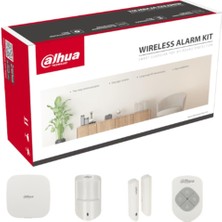Dahua ART-ARC3000H-03-FW2(868) Kablosuz Wifi Alarm Seti Pır Dedektör+Manyetik Kontak+Panel+Kumanda