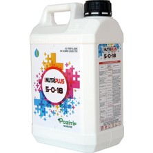 Tr Npnutrıplus 5-0-18 N-K Potasyumlu Sıvı Gübre 5 Litre Iç Dolgunluğu Sağlar Bitki Besini