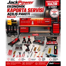 Jack Power Pro Garage Kaporta Servis Açılış Paketi | Tam Donanımlı Oto Servis Seti Kaporta Kurulum Servisi
