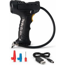 Die Grup Kablosuz Dijital Lastik Şişirme Cihazı, LCD Ekran, LED Fener, USB Şarjlı