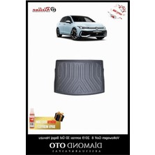Die Grup Volkswagen Golf 8 Için 3D Üst Bagaj Havuzu, 2019-2025 Uyumlu