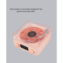 İlkyaz Fashion Estetik Gece Lambası Bluetooth Hoparlör 3'ü 1 Arada