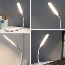 İlkyaz Fashion Dokunmatik 14 Led'li USB Masa Lambası Beyaz 3 Kademeli