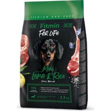 Vionna Fitmin For Life Mini Irk Kuzu Etli ve Pirinçli Yetişkin Köpek Maması 2.5 kg