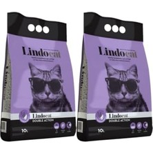 Myg Plus Lindo Cat Lavanta & Argan Kokulu Ince Taneli Kedi Kumu, 10 Lt, 2 Adet