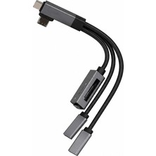 İlkyaz Fashion If Type-C Hub Kart Okuyucu 4 Port HDX7877
