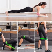İlkyaz Fashion Direnç Bant Seti 5'li Farklı Seviyeler Pilates Crossfit