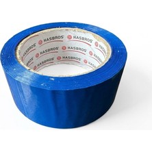 Hasbros Slikonize Bant Mavi Koli Bandı / 45 mm x 100 Metre / 1 Adet