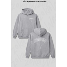 Zoka Wear Yamac Parasutu - Paragliding V2 Ön Arka Baskılı Kapüşonlu Sweatshirt