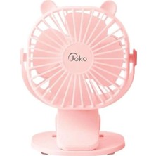 İlkyaz Fashion If Joko JS03 Masaüstü Soğutma Fanı - Pembe