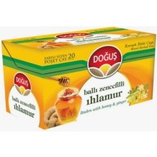Doğuş Ballı Zencefilli Ihlamur Bitki Çayı 20X1,5 gr