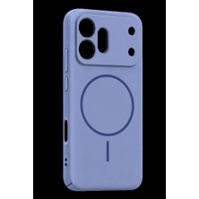 İlkyaz Fashion If Huawei Honor 600 Pro Mika Pc Magsafe Kapak - Açık Mor