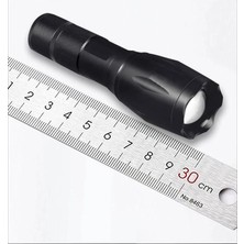 İlkyaz Fashion If Gold Orion KM-108 T6 LED Şarjlı El Feneri 5 Modlu 200 Metre Işık Mesafesi